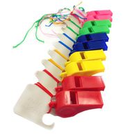 Sporting Goods Color Fans Whistle Whistle Children's Small Toys Cheer Up Sports Games Referee Plastic Whistle main image 6