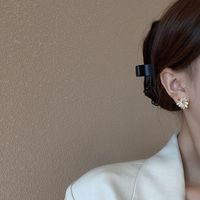 2020 New Trendy High-end Opal Earrings Sun Flower Copper Earrings Wholesale main image 4