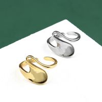 Japanese And Korean New Classic Geometric Ring Popular Creative Irregular Winding Girl Ring Ins Online Influencer Jewelry main image 4