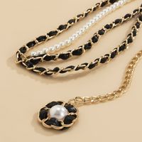 European And American  Jewelry Retro Sexy Fashion Multilayer Body Chain Personality Geometric Flower Chain main image 5