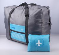 Korean Style Waterproof Oxford Cloth Foldable Travel Storage Bag Travel Storage Bag Large Capacity Aircraft Trolley Bag Wholesale sku image 2