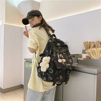 Schoolbag Primary School Girls Ins Casual All-matching High School Student Backpack Japanese College Junior High School Large Capacity Backpack main image 5