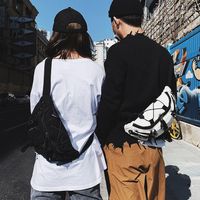 Street Trend One-shoulder Hip-hop Casual Boys Chest Bag Fashion Personality Waist Bag main image 4