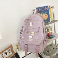 Schoolbag Primary School Girls Ins Casual All-matching High School Student Backpack Japanese College Junior High School Large Capacity Backpack sku image 3