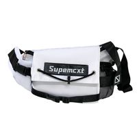 Internet Hot Casual Mechanical Style Simple 2021 New Sports Messenger Bag Men's And Women's Non-canvas Nylon Mobile Phone Chest Bag sku image 1