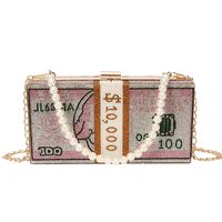 Full Rhinestone-studded Dollar European And American Fashion Dollar Cross-border Shoulder Bags main image 6