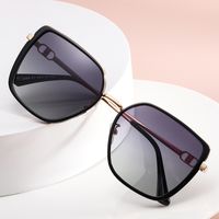 Europäische Und Amerikanische Sonnenbrille Mit Großem Rahmen Für Weibliche Gezeiten Koreanischer Outdoor-sonnenschutzspiegel Großhandel main image 3