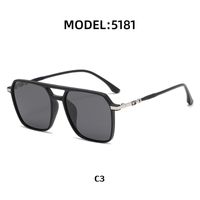 Fashion High-definition Polarized New Big Frame Sunglasses Trendy European And American Glasses Wholesale sku image 3