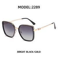 European And American Big Frame Sunglasses Female Tide Korean Outdoor Sunshade Mirror Wholesale sku image 5