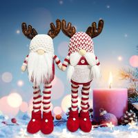 New Faceless Gnome Standing Santa Claus Telescopic Doll Wholesale Nihaojewelry sku image 1