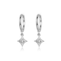 Fashion Personality Earrings Female Simple Retro Devil's Eye Silver Earrings main image 5