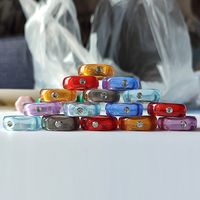 European And American Acrylic Cross-border Resin Gemstone Index Finger Tail Ring Cross-border Europe And America main image 2