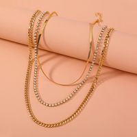 European And American Light Luxury Diy Multi-layer Necklace Clavicle Chain main image 4