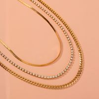 European And American Light Luxury Diy Multi-layer Necklace Clavicle Chain main image 5