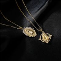 Fashion Geometric Copper Necklace In Bulk main image 1
