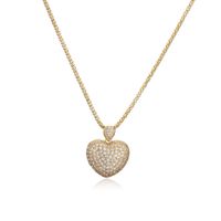 Fashion Heart Copper Necklace In Bulk main image 3