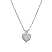 Fashion Heart Copper Necklace In Bulk main image 4