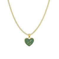 Simple Style Heart Alloy Patchwork No Inlaid Women's Necklace main image 6
