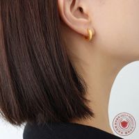 Korean Version Of Earrings Titanium Steel Earrings Fashion Jewelry main image 5