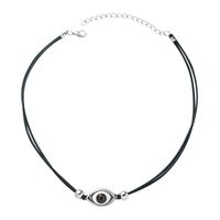 European And American New Creative Alloy Devil Eye Necklace Female Simple Necklace Wholesale main image 6