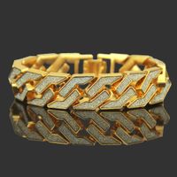 European And American Hip Hop Bracelet Star Glitter Geometric Bracelet Jewelry sku image 1