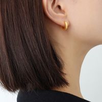 Korean Version Of Earrings Titanium Steel Earrings Fashion Jewelry sku image 7