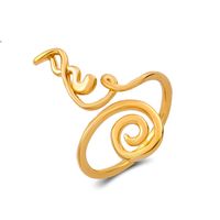 Popular Geometric Beach Foot Ring Sexy Metal Hollow Joint Ring Ethnic Style Foot Ornament sku image 8