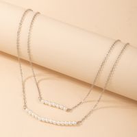 Korean Fashion Pearl Five-pointed Star Necklace New Jewelry Necklace sku image 2