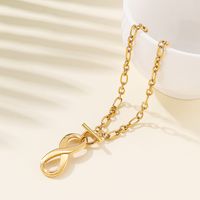 Fashion 18K Gold Plated Titanium Steel Wholesale main image 3