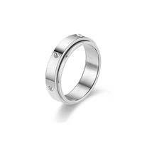 Wholesale Titanium Steel Rotatable Ring main image 3