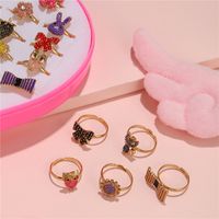 Alloy Cartoon Animal Ring Children's Jewelry Mixed Models 36 Ring Wholesale main image 3