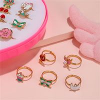 Alloy Cartoon Animal Ring Children's Jewelry Mixed Models 36 Ring Wholesale main image 6