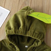 Spring And Autumn One-piece Hooded Long Sleeve Baby Romper Wholesale main image 3