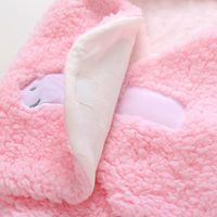Baby Soft Autumn And Winter Models Plush Swaddle Blanket Baby Quilt main image 5