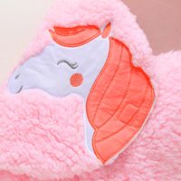 Baby Soft Autumn And Winter Models Plush Swaddle Blanket Baby Quilt main image 6