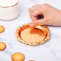 Golden Rose Tea Cup And Saucer Coffee Cup Mat Fruit Plate Dessert Plate sku image 1