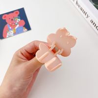 Korean Style New Solid Color Cute Flower Shape Hairpin Hair Accessories Party Travel Catch Clip main image 6