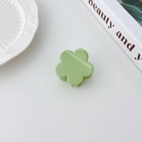 Korean Style New Solid Color Cute Flower Shape Hairpin Hair Accessories Party Travel Catch Clip sku image 5