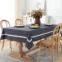 Simple Embroidered Lace Ethnic Style Household Square Tablecloth Washable Table Cover Towel Tea Table Tablecloth Wholesale main image 3