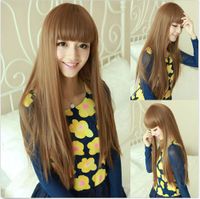 Wig Female Long Straight Hair Fluffy European And American Wig Wholesale main image 3