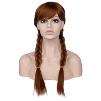 Wig European And American Cosplay Female Cos Hat Wig Headgear Aisha Anna Wig Anime Wig Elsa main image 4