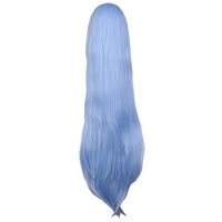Fashion Light Purple Partial Bangs Long Wig Wholesale main image 3
