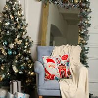 Classic Santa Claus Printed Pillowcase main image 4