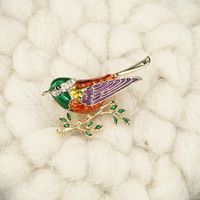 Fashion Cute Bird Brooch Wholesale Jewelry main image 1