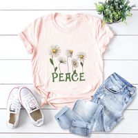 Women's Short Sleeve Printing Casual Fashion Printing main image 1