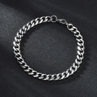 Fashion 667 Stainless Steel Stainless Steel 18K Gold Plated No Inlaid Bracelets In Bulk main image 3