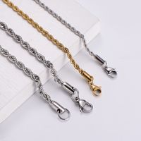 304 Stainless Steel 18K Gold Plated Hip-Hop Inlaid Gold Insect Necklace main image 1