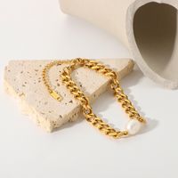 Fashion Geometric Plating Gold Plated Bracelets main image 4