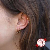 Fashion Simple Earrings Twist Earrings Personalized Thread Earrings Jewelry main image 4