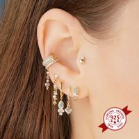 Earrings Drop-shaped Opal Earrings Diamonds Earrings main image 4